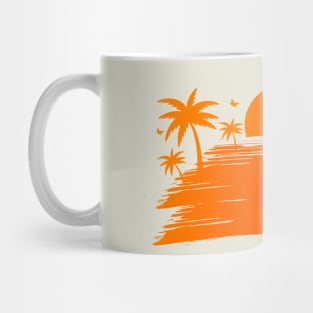 Twilight Summer Beach Corona Covid Mug